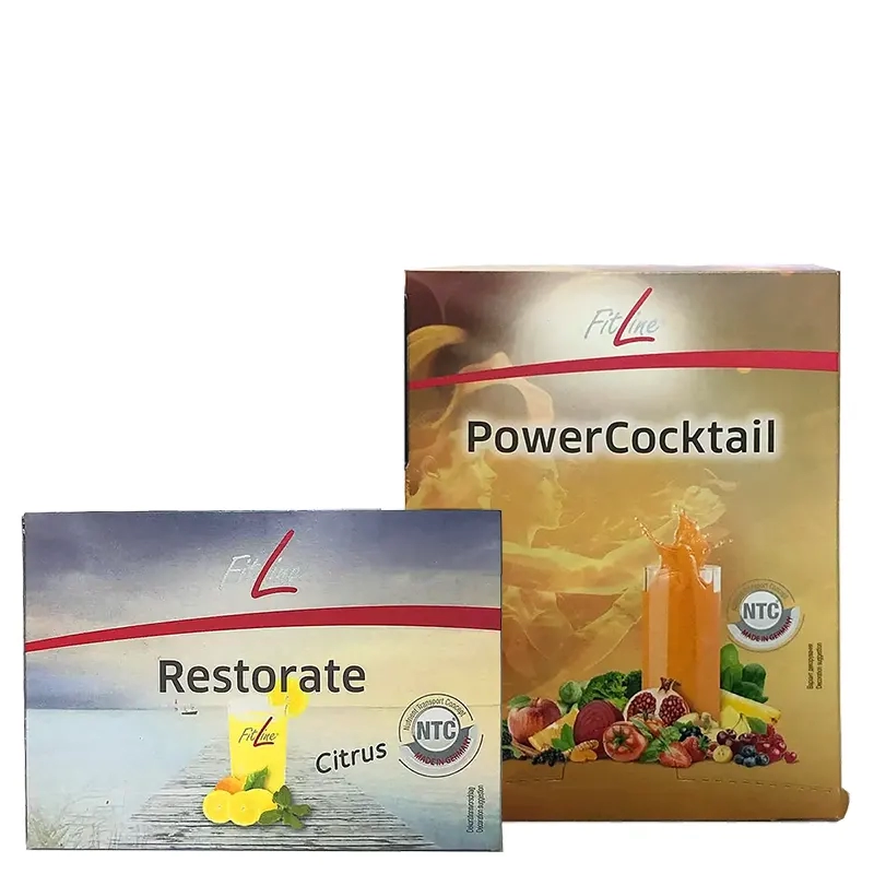 FitLine Optimal Set (PowerCocktail + Restorate Citrus)